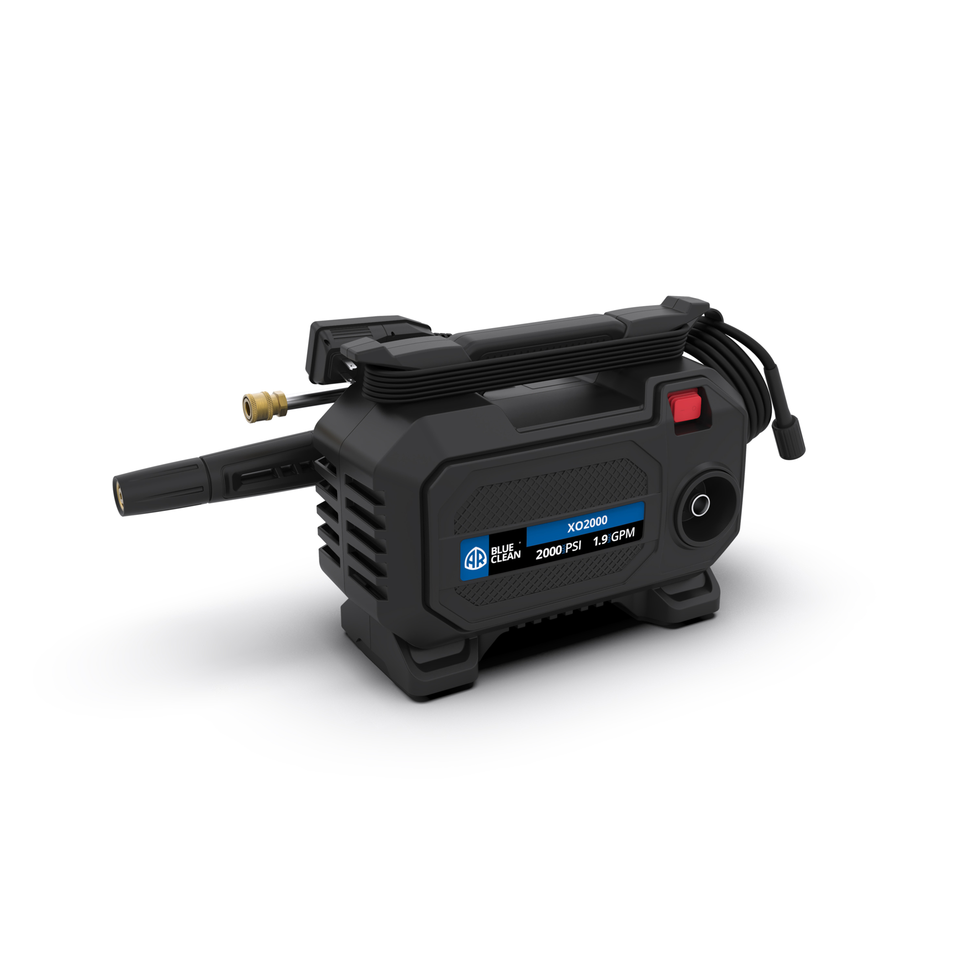 AR Blue Clean XO2000 Electric Pressure Washer — 2000 PSI, 1.9 GPM, 13 Amps, Model# XO2000